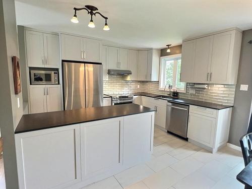 Cuisine - 390 Ch. Harlaka, Lévis (Desjardins), QC - Indoor Photo Showing Kitchen With Upgraded Kitchen