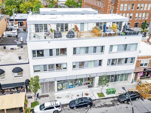 Aerial photo - 306-7237 Rue St-Hubert, Montréal (Villeray/Saint-Michel/Parc-Extension), QC - Outdoor