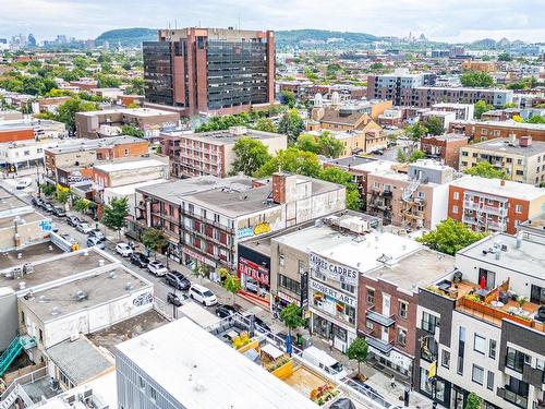 Aerial photo - 306-7237 Rue St-Hubert, Montréal (Villeray/Saint-Michel/Parc-Extension), QC - Outdoor With View