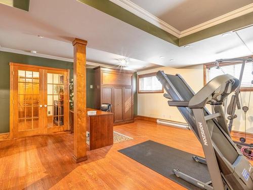 Salle familiale - 1830 Rue De Valencay, Sherbrooke (Fleurimont), QC - Indoor Photo Showing Gym Room