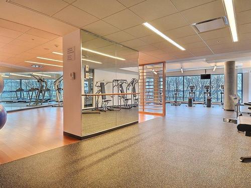 Exercise room - 2505-299 Rue De La Rotonde, Montréal (Verdun/Île-Des-Soeurs), QC - Indoor Photo Showing Gym Room