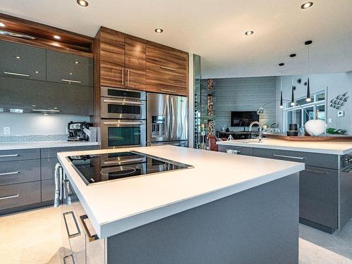 Kitchen - 15 Rue Arthur-Beaudry, Sherbrooke (Brompton/Rock Forest/Saint-Élie/Deauville), QC - Indoor Photo Showing Kitchen With Upgraded Kitchen