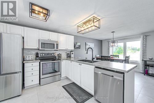 1 Columbia Road, Barrie, ON - Indoor Photo Showing Kitchen With Stainless Steel Kitchen With Double Sink