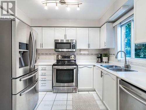 52 Hood Crescent, Brampton, ON - Indoor Photo Showing Kitchen With Stainless Steel Kitchen With Double Sink