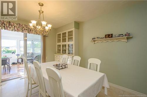 1185 Route 133 Road, Barachois, NB - Indoor Photo Showing Dining Room