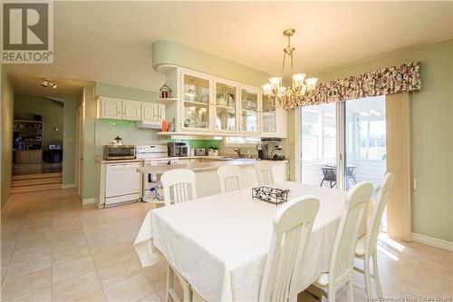 1185 Route 133 Road, Barachois, NB - Indoor Photo Showing Dining Room