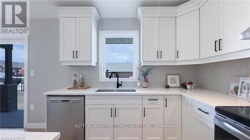 238 Beech Street, Central Huron (Clinton), ON - Indoor Photo Showing Kitchen With Double Sink