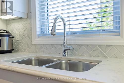 45 - 234 Peach Tree Boulevard, St. Thomas, ON - Indoor Photo Showing Kitchen With Double Sink