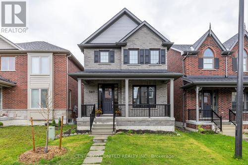 307 Billington Close, Peterborough (Northcrest), ON - Outdoor With Deck Patio Veranda With Facade