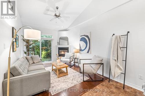 7 Chadwin Drive, Kawartha Lakes (Lindsay), ON - Indoor Photo Showing Living Room With Fireplace