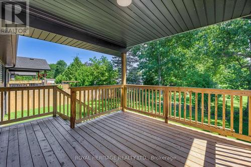 4095 Ernest Street, Petrolia, ON - Outdoor With Deck Patio Veranda With Exterior