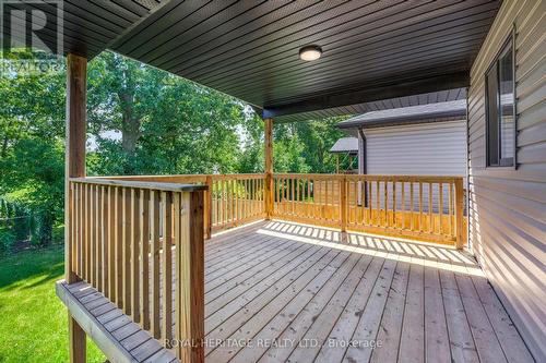 4095 Ernest Street, Petrolia, ON - Outdoor With Deck Patio Veranda With Exterior