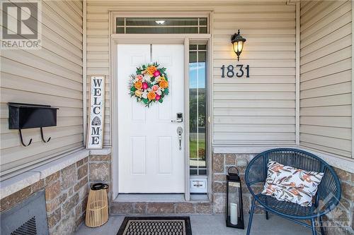 Front Door - 1831 Arrowgrass Way, Ottawa, ON -  With Exterior