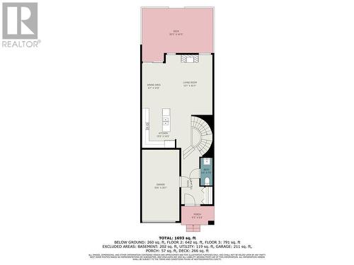 Main Floor Layout - 1831 Arrowgrass Way, Ottawa, ON - Other