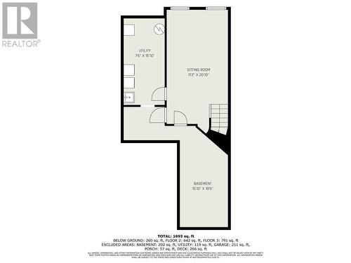 Basement Layout - 1831 Arrowgrass Way, Ottawa, ON - Other