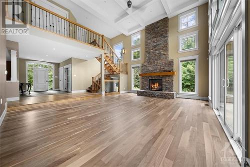 148 Beach Heights, Ottawa, ON - Indoor With Fireplace