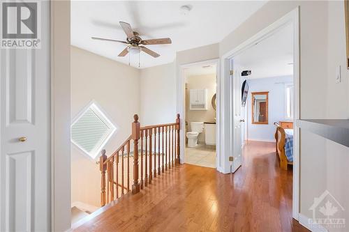 Upper hallway with hardwood floors - 949 Markwick Crescent, Ottawa, ON - Indoor Photo Showing Other Room