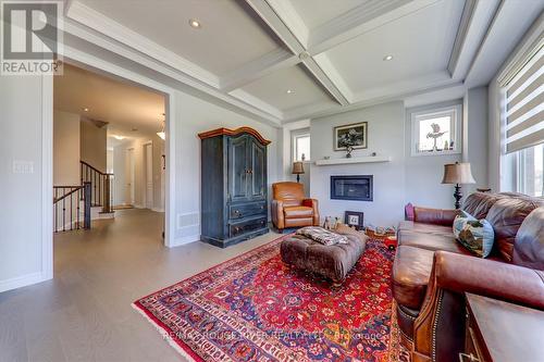 95 Bremner Street, Whitby, ON - Indoor Photo Showing Living Room With Fireplace