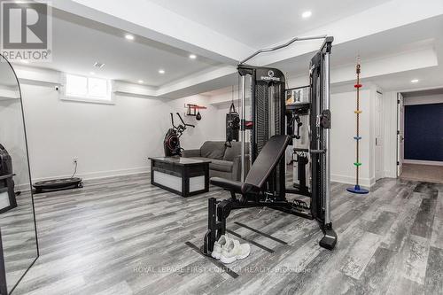 30 Livia Herman Way, Barrie, ON - Indoor Photo Showing Gym Room