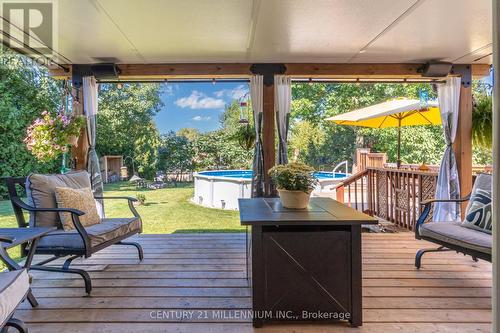 40 Dod'S Drive, Caledon, ON - Outdoor With Deck Patio Veranda With Exterior