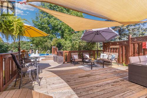 40 Dod'S Drive, Caledon, ON - Outdoor With Deck Patio Veranda With Exterior