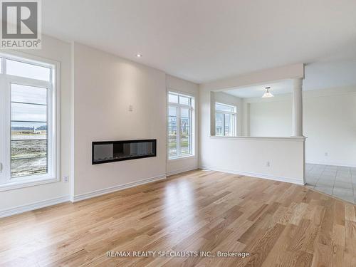 14 Donald Stewart Road, Brampton (Northwest Brampton), ON - Indoor Photo Showing Living Room With Fireplace