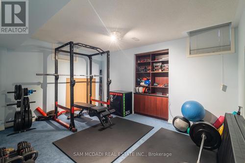 5967 Cherrywood Place, Mississauga, ON - Indoor Photo Showing Gym Room