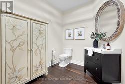 Main floor powder room - 