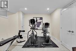 Fitness area - could be a bedroom - 