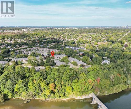 Overhead view - 31 - 1200 Riverside Drive, London, ON - Outdoor With Body Of Water With View