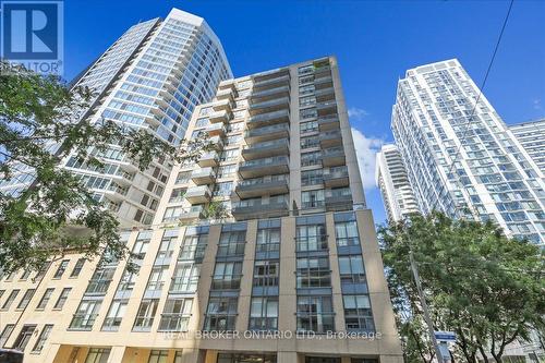 501 - 76 Shuter Street, Toronto, ON - Outdoor With Balcony With Facade