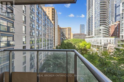 501 - 76 Shuter Street, Toronto, ON - Outdoor With Balcony