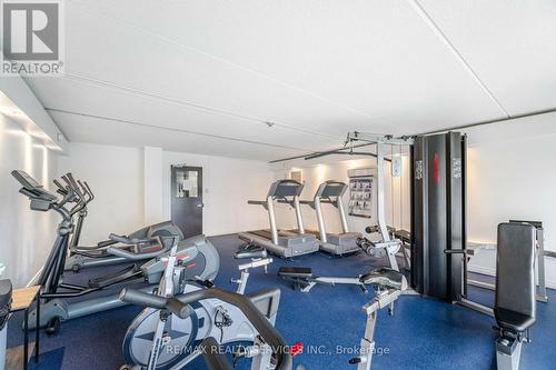 907 - 2 Glamorgan Avenue, Toronto (Dorset Park), ON - Indoor Photo Showing Gym Room