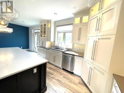 10 Paul'S Lake, Badger, NL - Indoor Photo Showing Kitchen With Stainless Steel Kitchen With Upgraded Kitchen