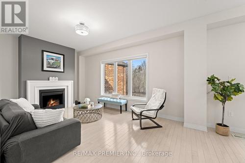 29 Oliana Way, Brampton, ON - Indoor Photo Showing Living Room With Fireplace