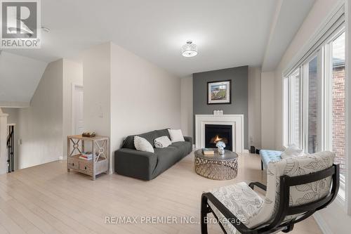 29 Oliana Way, Brampton (Bram West), ON - Indoor Photo Showing Living Room With Fireplace