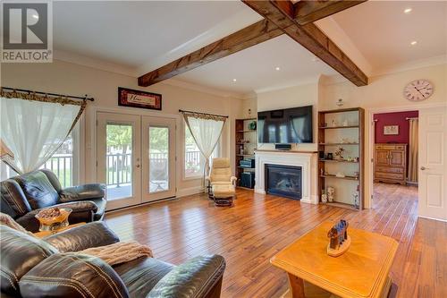 19 Wiltse Street E, Athens, ON - Indoor Photo Showing Living Room With Fireplace