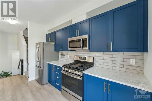 209 Attwell Private, Kanata, ON - Indoor Photo Showing Kitchen With Stainless Steel Kitchen