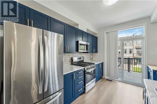 209 Attwell Private, Kanata, ON - Indoor Photo Showing Kitchen With Stainless Steel Kitchen