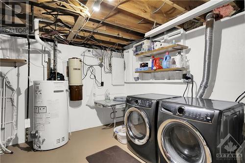 Laundry Room...washer and dryer included. - 2536 Traverse Drive, Ottawa, ON - Indoor Photo Showing Laundry Room