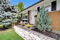 Flagstone walkway. - 