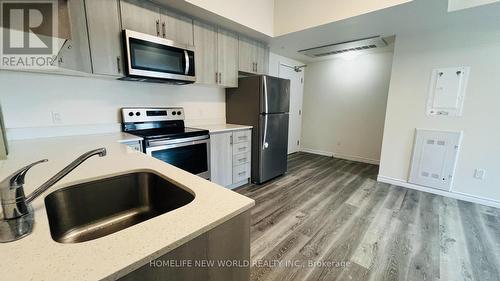 502 - 246 Lester Street, Waterloo, ON - Indoor Photo Showing Kitchen With Stainless Steel Kitchen