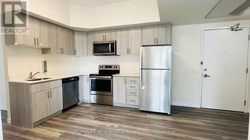 502 - 246 Lester Street, Waterloo, ON - Indoor Photo Showing Kitchen With Stainless Steel Kitchen