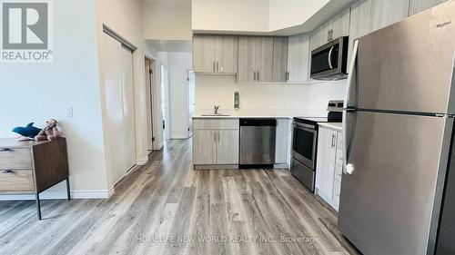 502 - 246 Lester Street, Waterloo, ON - Indoor Photo Showing Kitchen With Stainless Steel Kitchen