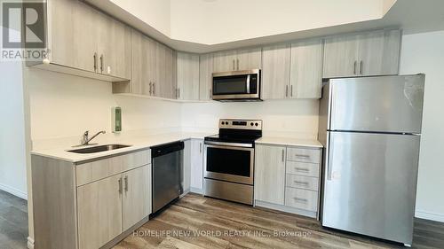 502 - 246 Lester Street, Waterloo, ON - Indoor Photo Showing Kitchen With Stainless Steel Kitchen