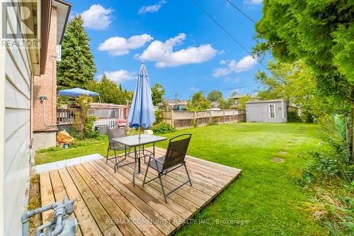 197 South Woodrow Boulevard, Toronto (Birchcliffe-Cliffside), ON - Outdoor With Deck Patio Veranda