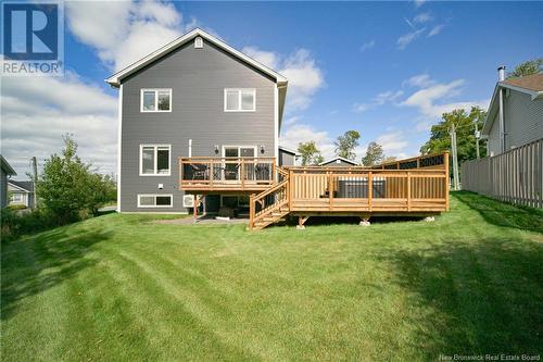 46 Whisperwood Drive, Fredericton, NB - Outdoor With Deck Patio Veranda With Exterior