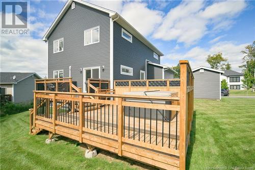 46 Whisperwood Drive, Fredericton, NB - Outdoor With Deck Patio Veranda With Exterior