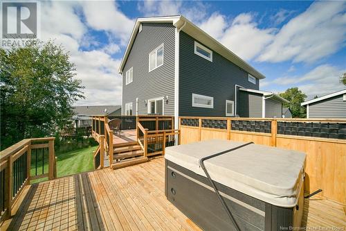 46 Whisperwood Drive, Fredericton, NB - Outdoor With Deck Patio Veranda With Exterior