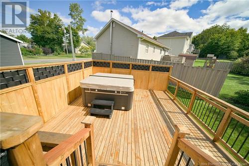 46 Whisperwood Drive, Fredericton, NB - Outdoor With Deck Patio Veranda With Exterior